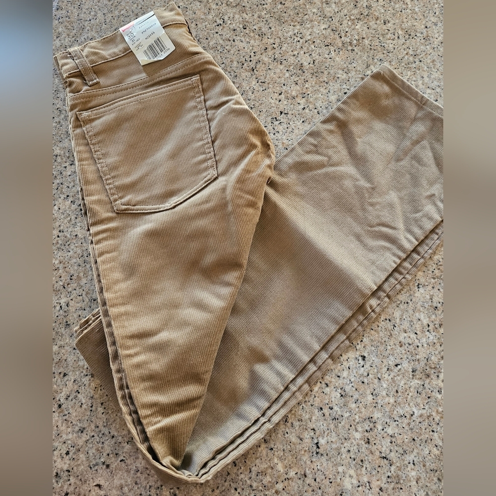 Vintage LEVIS 519 Corduroy Tan Straight Leg Pants 30X31 NWT - Picture 4 of 12